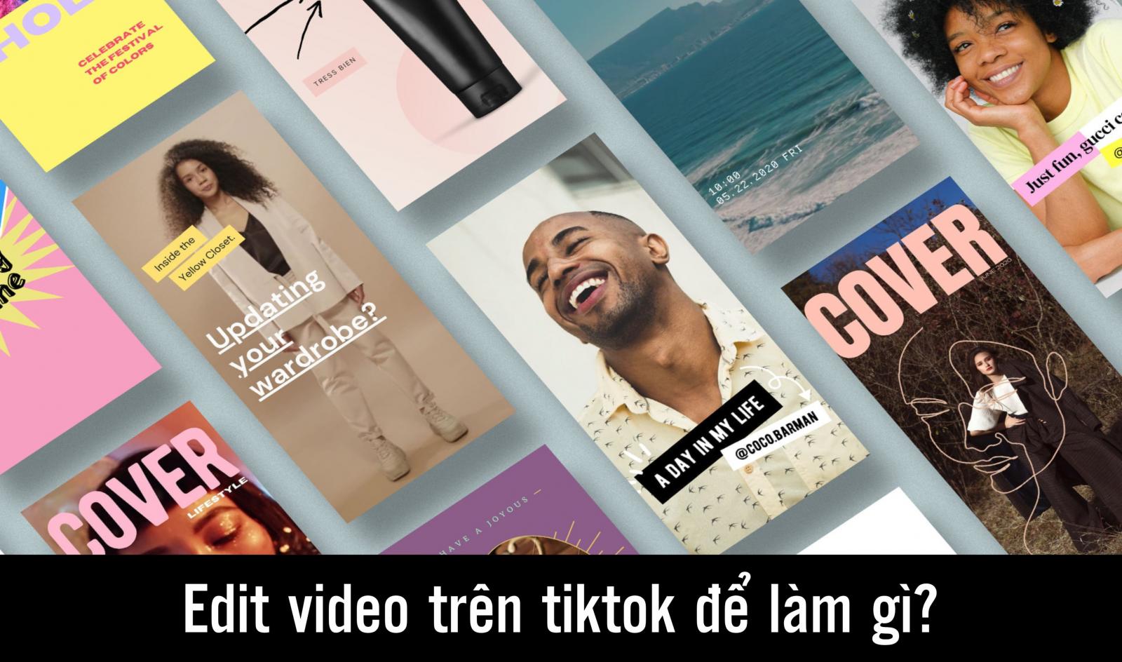 cách edit video tiktok trên điện thoại - Viets Media