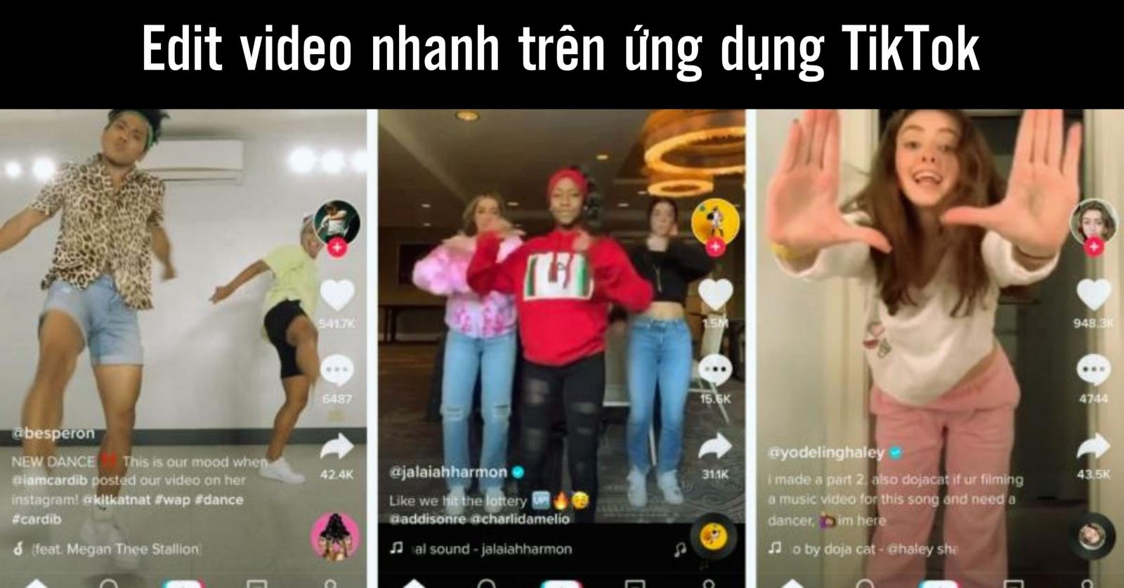 cách edit video tiktok trên điện thoại - Viets Media