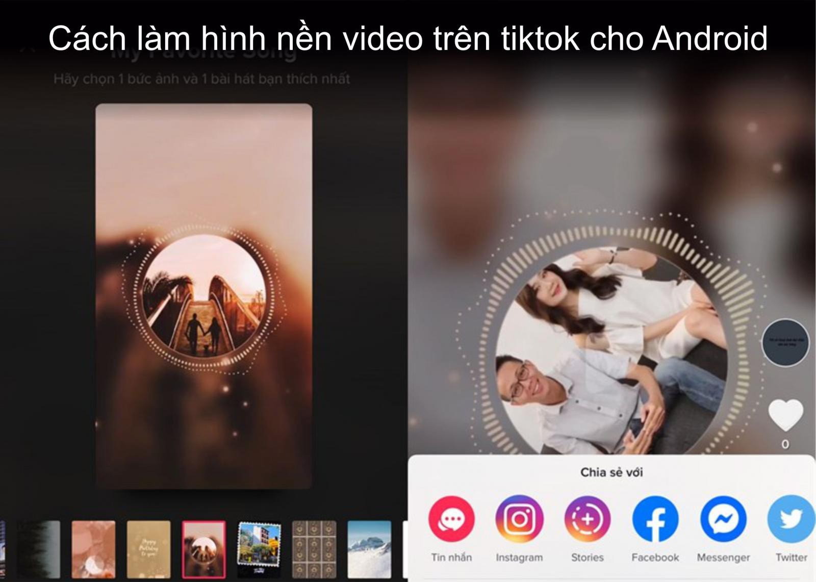 cách làm hình nền video trên tiktok - Viets Media