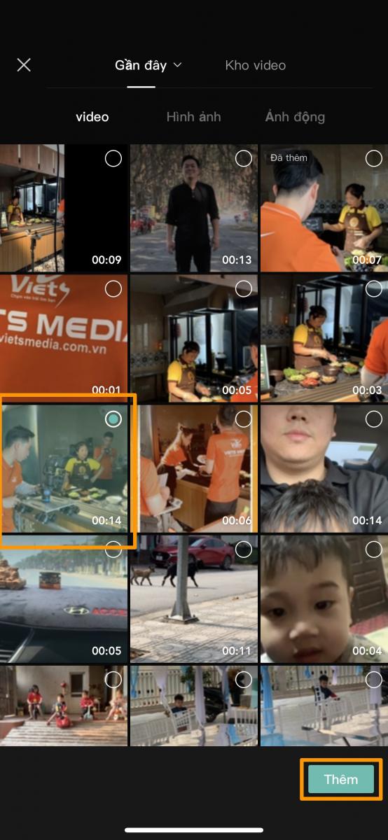 ghép 2 video chạy song song trên tiktok - Viets Media