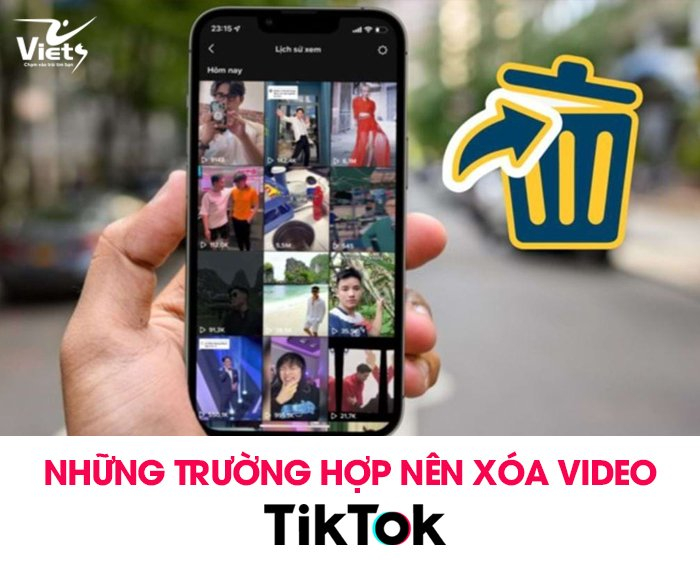 xoá video trên tiktok có bị giảm tương tác không - Viets Media